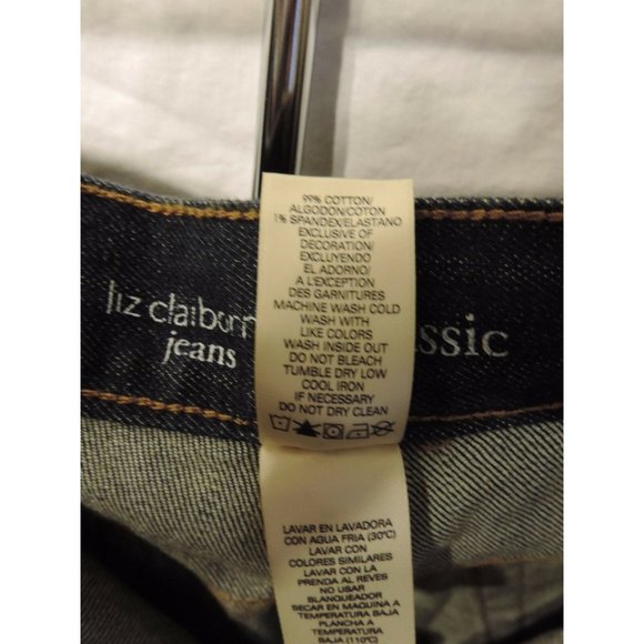 Liz Claiborne Classic Stretch Jeans Size 14 short - Picture 5 of 5